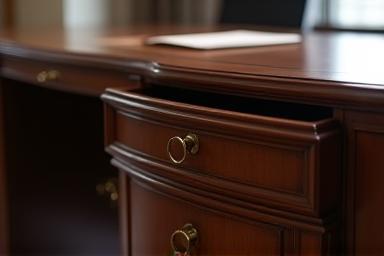 Stylish executive office desk